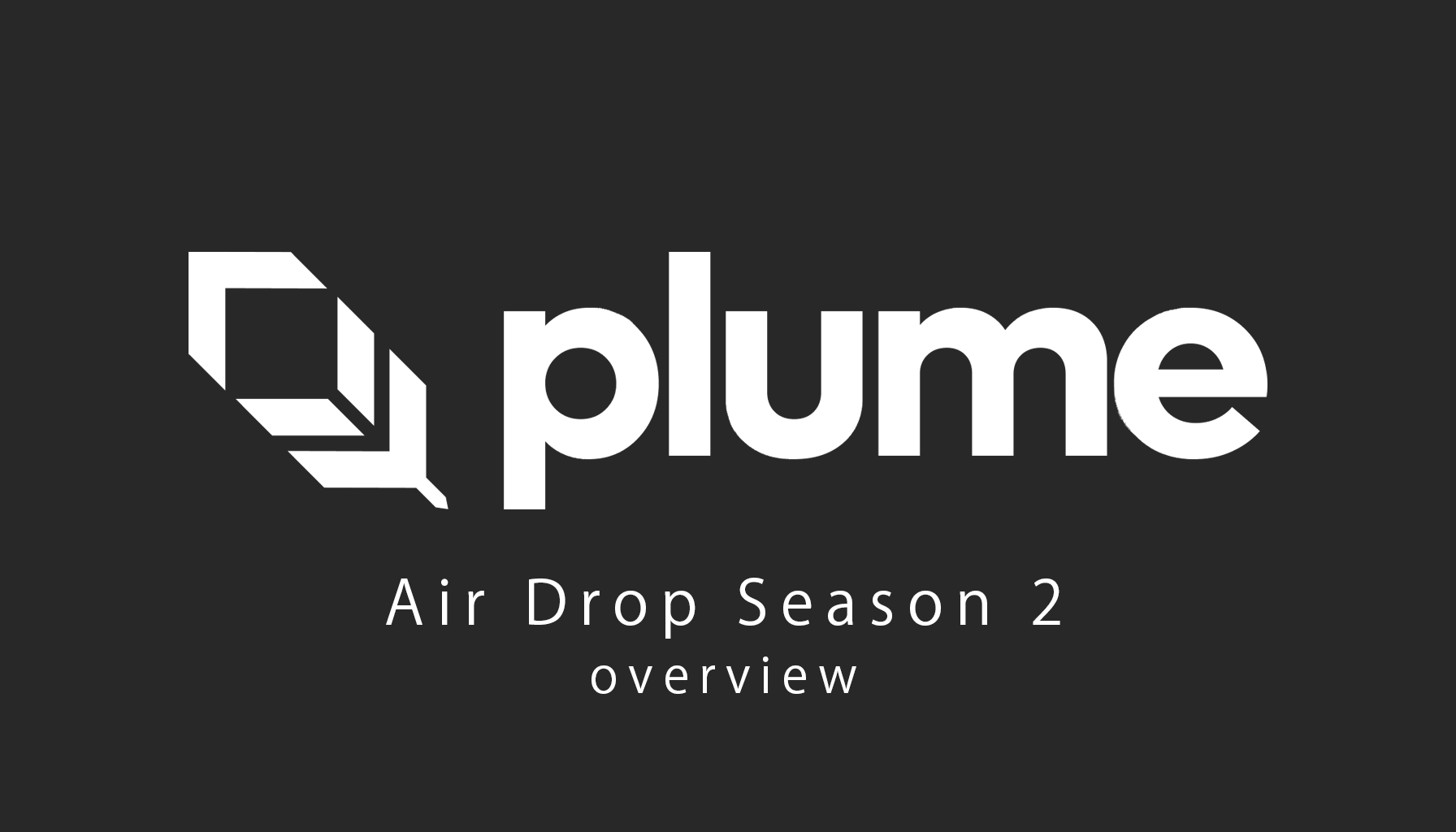 Plume airdrop season2サムネイル